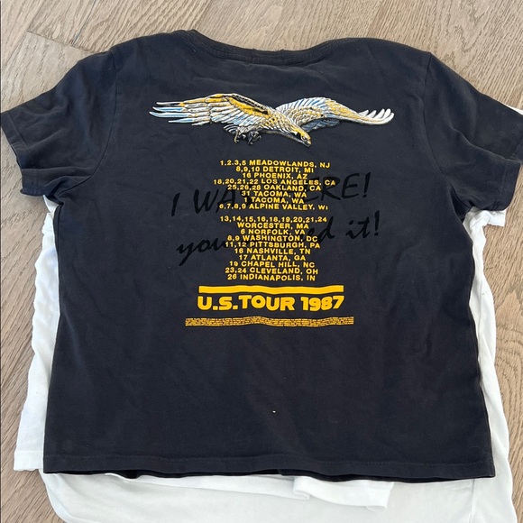 MOTHER Short Sleeve Tees - Black, White, and Red - Picture 6 of 6